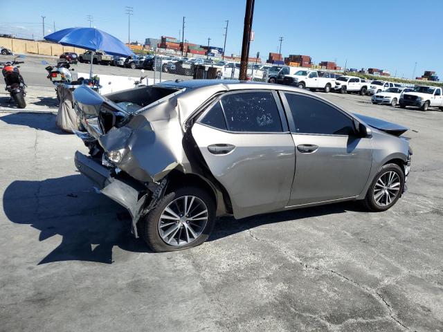 5YFBURHE2HP598434 - 2017 TOYOTA COROLLA L GRAY photo 3