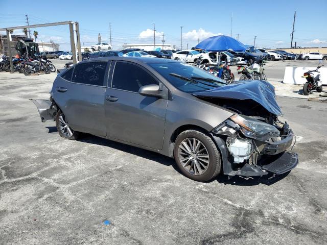 5YFBURHE2HP598434 - 2017 TOYOTA COROLLA L GRAY photo 4