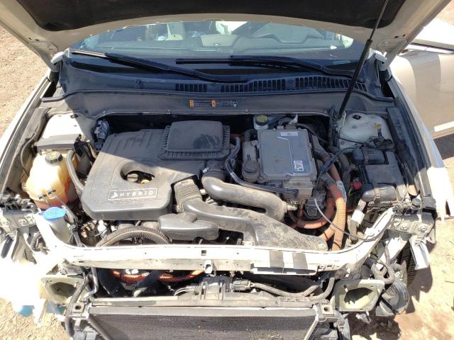 3LN6L2LU4FR608801 - 2015 LINCOLN MKZ HYBRID TAN photo 11