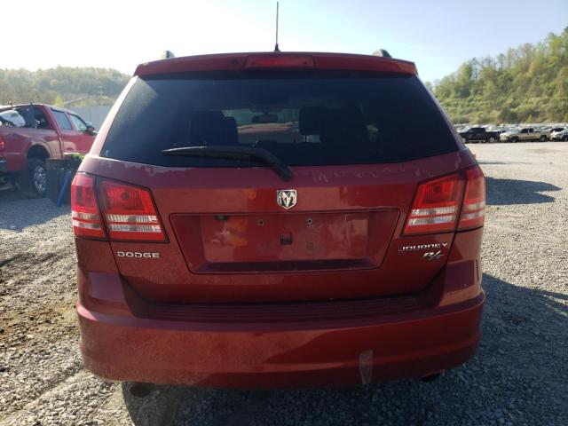 3D4GG67V99T553988 - 2009 DODGE JOURNEY R/T RED photo 6