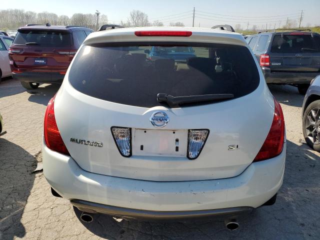 JN8AZ08T93W117316 - 2003 NISSAN MURANO SL WHITE photo 6