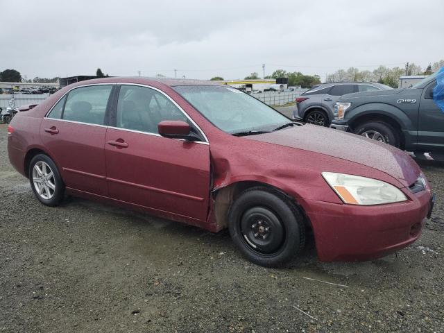 1HGCM665X3A027505 - 2003 HONDA ACCORD EX MAROON photo 4