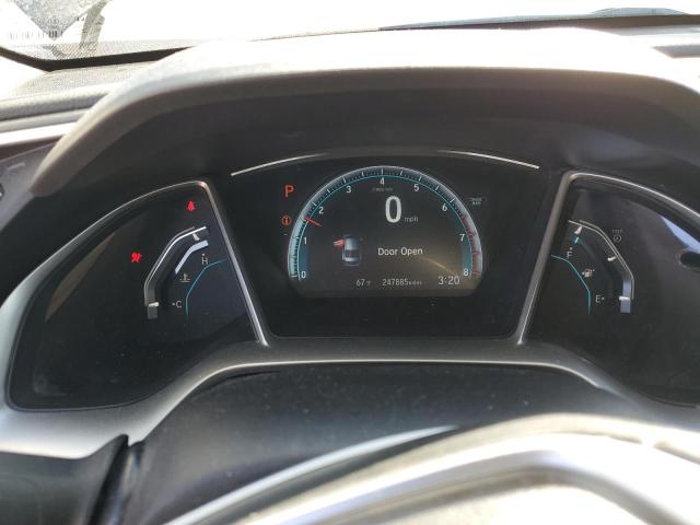 19XFC1F73GE005707 - 2016 HONDA CIVIC EXL GRAY photo 9