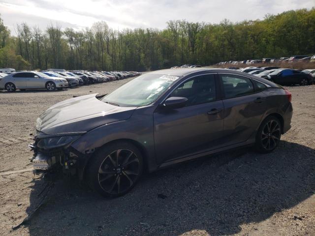 2HGFC2F86MH550767 - 2021 HONDA CIVIC SPORT 灰色 照片 1