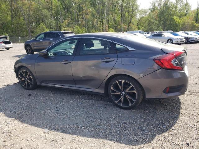 2HGFC2F86MH550767 - 2021 HONDA CIVIC SPORT GRAY photo 2