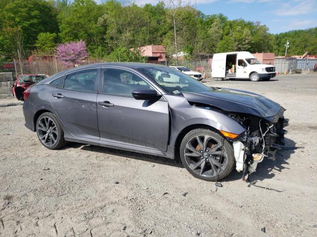 2HGFC2F86MH550767 - 2021 HONDA CIVIC SPORT GRAY photo 4