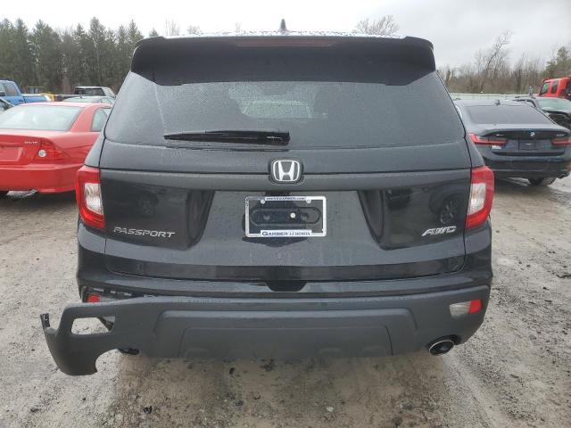 5FNYF8H54MB038676 - 2021 HONDA PASSPORT EXL BLACK photo 6