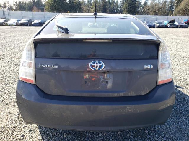 JTDKN3DU7B5346321 - 2011 TOYOTA PRIUS BLACK photo 6