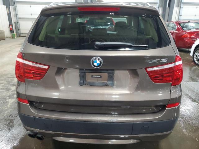 5UXWX9C5XD0A25769 - 2013 BMW X3 XDRIVE28I BROWN photo 6