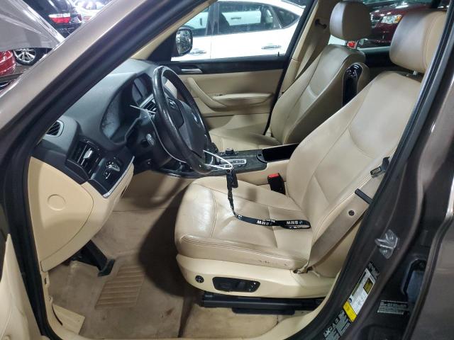 5UXWX9C5XD0A25769 - 2013 BMW X3 XDRIVE28I BROWN photo 7