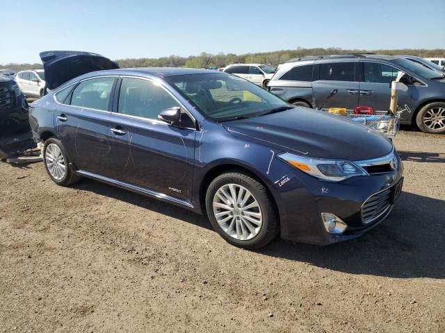 4T1BD1EB3EU031753 - 2014 TOYOTA AVALON HYBRID BLUE photo 4