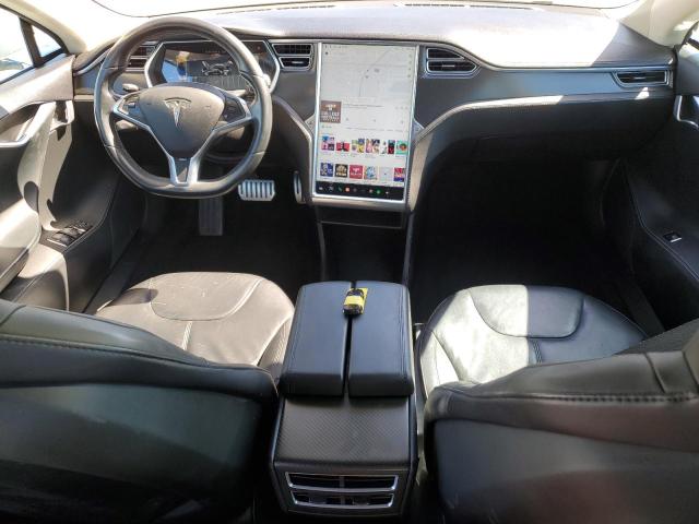 5YJSA1CP1DFP26669 - 2013 TESLA MODEL S GRAY photo 8