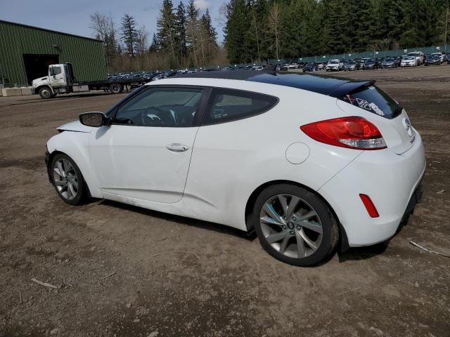 KMHTC6AD6GU265982 - 2016 HYUNDAI VELOSTER WHITE photo 2