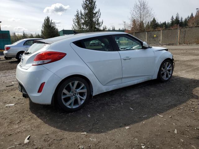 KMHTC6AD6GU265982 - 2016 HYUNDAI VELOSTER WHITE photo 3