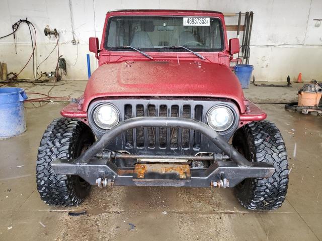 1J4FY29P2WP766000 - 1998 JEEP WRANGLER / SE RED photo 5