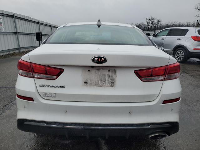 5XXGT4L39KG350604 - 2019 KIA OPTIMA LX WHITE photo 6