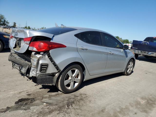 5NPDH4AE7DH418320 - 2013 HYUNDAI ELANTRA GLS SILVER photo 3