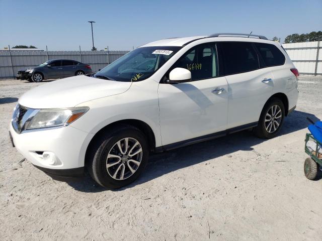 5N1AR2MN5DC619706 - 2013 NISSAN PATHFINDER S 白色 照片 1