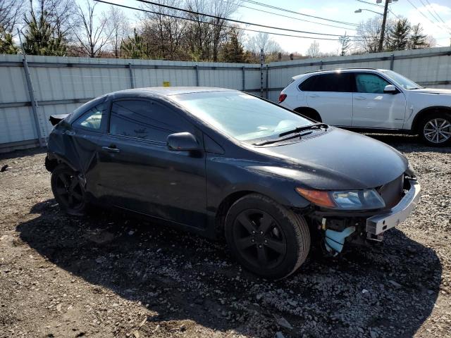 2HGFG12838H506140 - 2008 HONDA CIVIC EX BLACK photo 4