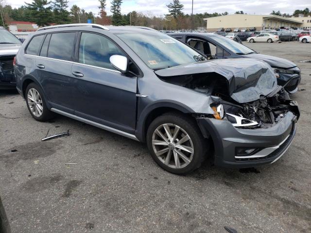 3VWH17AU6HM524429 - 2017 VOLKSWAGEN GOLF ALLTR S GRAY photo 4