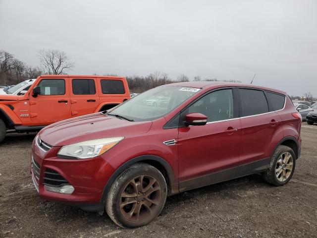 1FMCU9H99DUC45382 - 2013 FORD ESCAPE SEL BURGUNDY photo 1