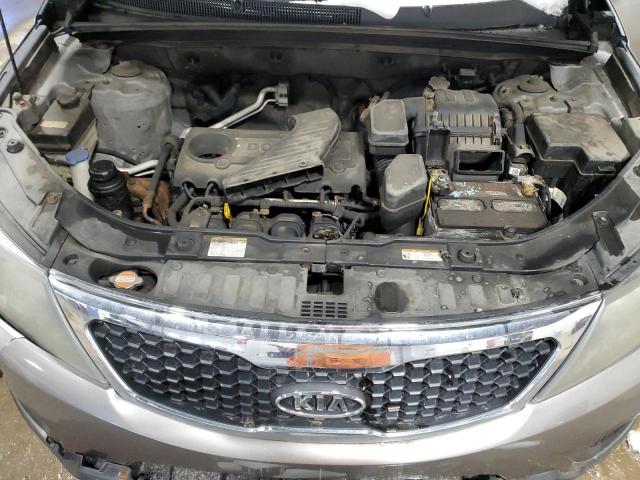 5XYKT3A1XBG034811 - 2011 KIA SORENTO BASE GRAY photo 11