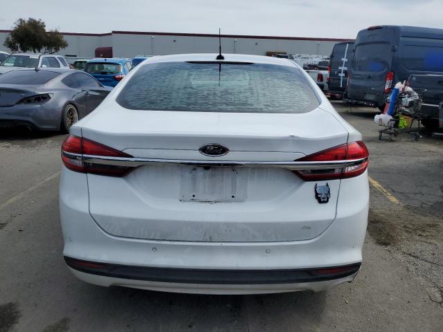 3FA6P0LU0HR344644 - 2017 FORD FUSION SE HYBRID WHITE photo 6