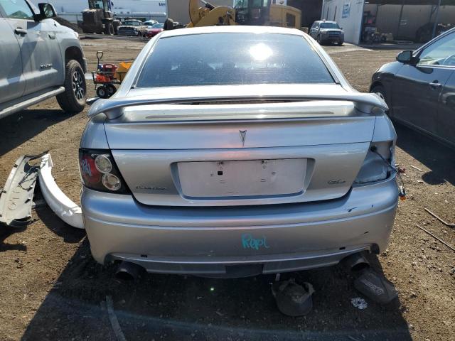 6G2VX12U46L541963 - 2006 PONTIAC GTO SILVER photo 6