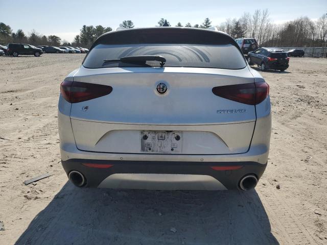 ZASPAKBN2K7C37056 - 2019 ALFA ROMEO STELVIO TI SILVER photo 6