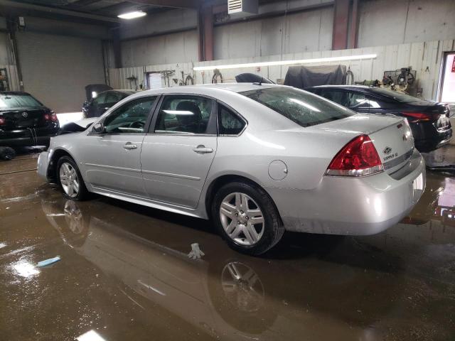 2G1WB5EK9B1152922 - 2011 CHEVROLET IMPALA LT SILVER photo 2