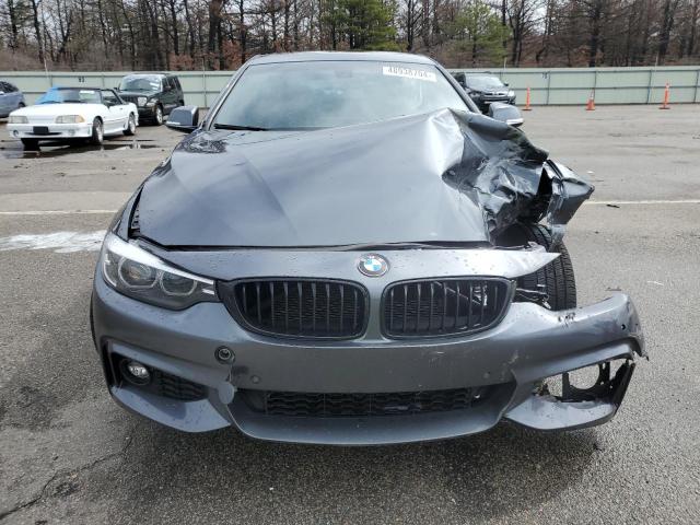 WBA4J3C57KBL07449 - 2019 BMW 430XI GRAN COUPE GRAY photo 5