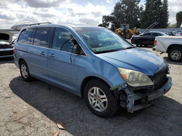 5FNRL38746B025916 - 2006 HONDA ODYSSEY EXL BLUE photo 4