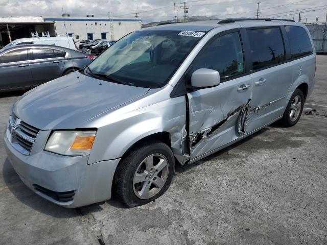 2D4RN5D1XAR367801 - 2010 DODGE CARAVAN SXT SILVER photo 1