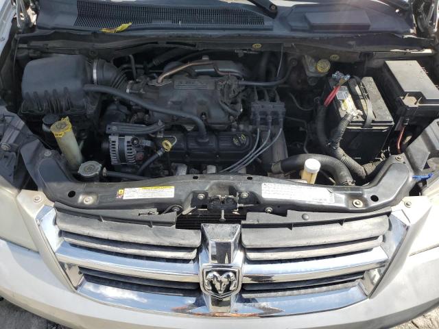 2D4RN5D1XAR367801 - 2010 DODGE CARAVAN SXT SILVER photo 12