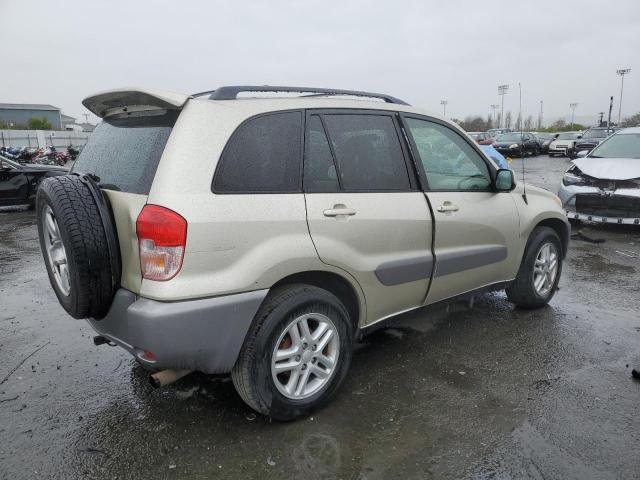 JTEGH20V410009117 - 2001 TOYOTA RAV4 BEIGE photo 3