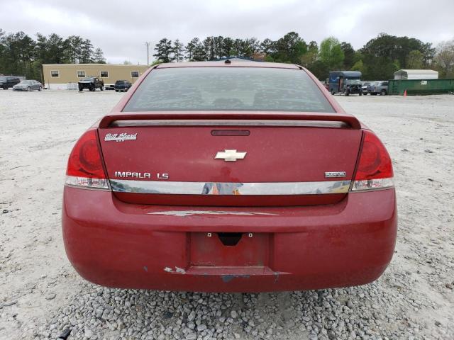 2G1WB58K279221714 - 2007 CHEVROLET IMPALA LS RED photo 6