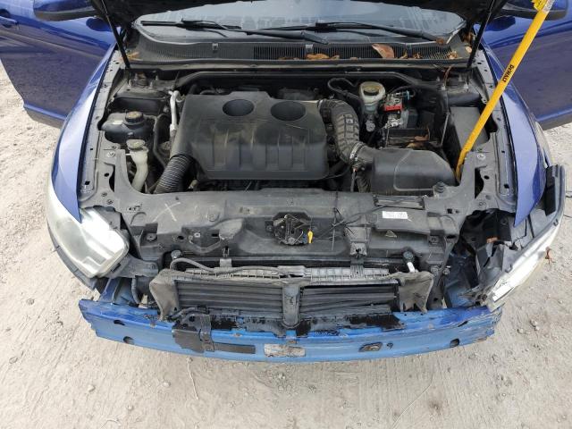 1FAHP2E97DG100469 - 2013 FORD TAURUS SEL BLUE photo 11