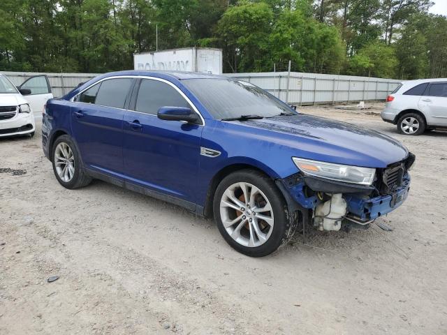 1FAHP2E97DG100469 - 2013 FORD TAURUS SEL BLUE photo 4