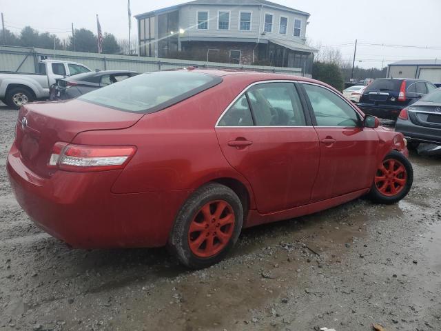 4T4BF3EK0BR101796 - 2011 TOYOTA CAMRY BASE RED photo 3