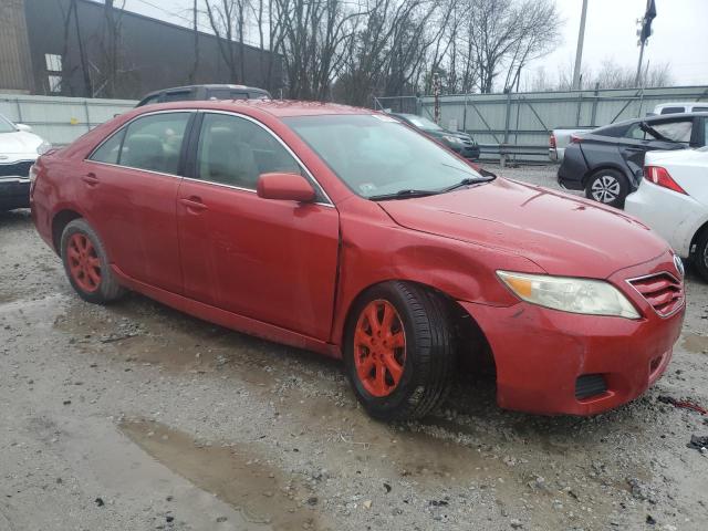 4T4BF3EK0BR101796 - 2011 TOYOTA CAMRY BASE RED photo 4