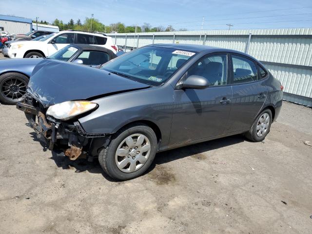 KMHDU46D68U352412 - 2008 HYUNDAI ELANTRA GLS GRAY photo 1