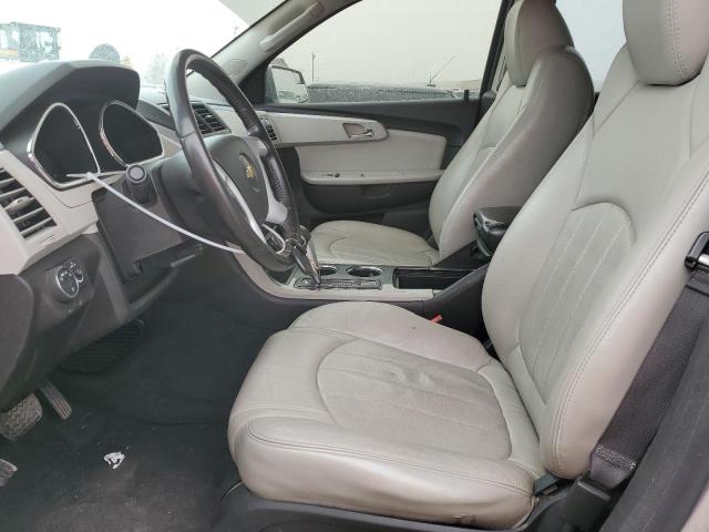 1GNKVLED4CJ307989 - 2012 CHEVROLET TRAVERSE LTZ SILVER photo 7