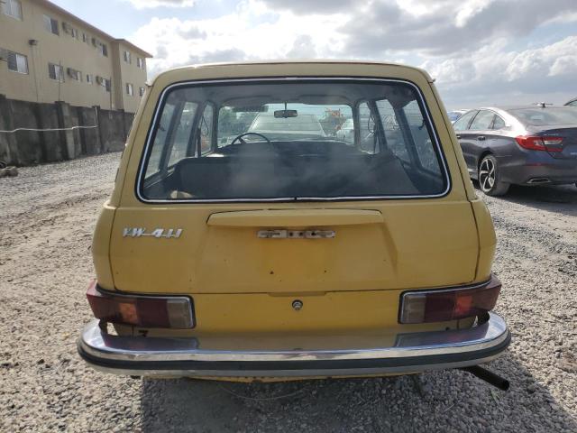 4622002762 - 1972 VOLKSWAGEN WAGON YELLOW photo 6