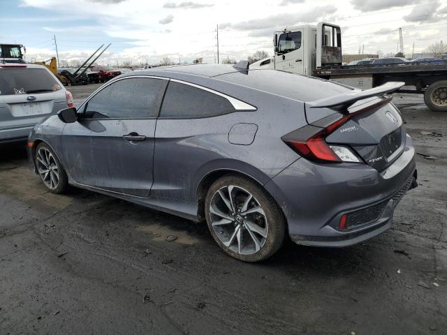 2HGFC3A5XKH752589 - 2019 HONDA CIVIC SI GRAY photo 2