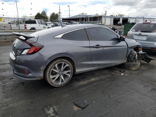 2HGFC3A5XKH752589 - 2019 HONDA CIVIC SI GRAY photo 3