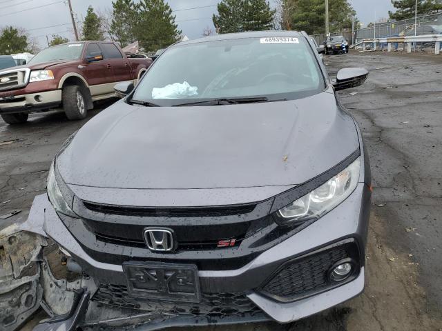 2HGFC3A5XKH752589 - 2019 HONDA CIVIC SI GRAY photo 5