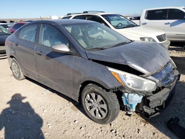 KMHCT4AE4FU883250 - 2015 HYUNDAI ACCENT GLS GRAY photo 4