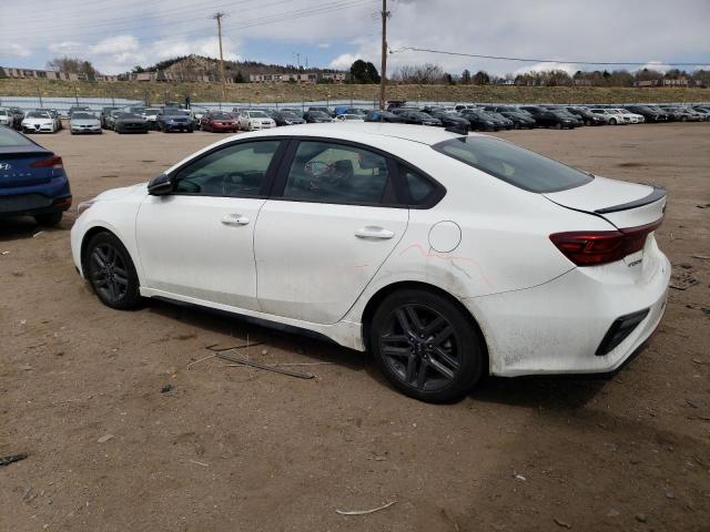 3KPF34AD6LE244208 - 2020 KIA FORTE GT LINE WHITE photo 2