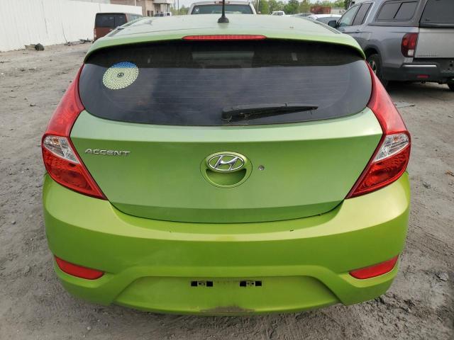 KMHCU5AE7CU021798 - 2012 HYUNDAI ACCENT GLS GREEN photo 6