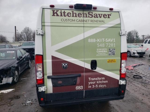 3C6TRVDG6LE101392 - 2020 RAM PROMASTER 2500 HIGH Ақ фото 6